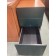Used Black and Cherry Finish Small File Cabinet