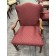 Used Traditional Burgundy Side Chair
