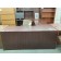 Used Mahogany L Shape Desk