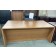 Double Pedestal Oak Desk 