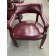 Used Burgundy Captain's Side Chair