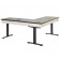 Hartford L-Shape Electric Sit/Stand Desk by Martin Furniture