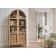 Laurel Arched Display Cabinet/Bookcase by Martin Furniture 