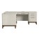 Pomona Pedestal L-Shaped Desk by Martin Furniture