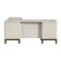 Pomona Pedestal L-Shaped Desk by Martin Furniture