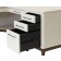 Pomona Pedestal L-Shaped Desk by Martin Furniture