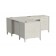 Towne Pedestal L-Shaped Desk by Martin