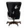 Hooker Furniture Home Office Katherine Executive Swivel Tilt Chair w/ Black & White HOH