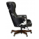 Hooker Furniture Home Office Katherine Executive Swivel Tilt Chair w/ Black & White HOH