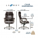 La-Z-Boy Big & Tall Executive Chair, Brown
