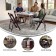 Set of 2- Hercules Folding Chair - Red Mahogany Resin – 800LB Weight Capacity - Comfortable Event Chair - Light Weight Folding Chai