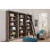 Avondale Library Wall with Ladder by Martin Furniture, Rustic Gray