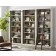 Avondale Library Wall with Ladder by Martin Furniture, Farmhouse White