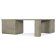 Hooker Furniture Home Office Linville Falls Corner Combo with Open Shelves and Small File