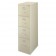 Fortress 22" Deep Four Drawer Vertical Putty File Cabinet