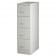 NEW Lorell 4 Drawer Filing Cabinet Light Gray LLR60651