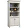 Hartford Bookcase with Lower Doors, White
