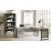 Mason Open L Desk for RHF Return by Martin Furniture, Concrete