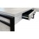 Mason Open L Desk for RHF Return by Martin Furniture, Concrete