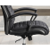 Smooth Black Leather Desk Chair by Parker House