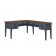 Fairmont Half Pedestal L-Desk by Martin Furniture