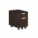 PL1007 Box/File Mobile Pedestal in Espresso