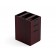 PL166 Mahogany Box/Box/File No Top (for under desk mount)