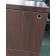 Used Mahogany Laminate Lateral File Cabinet by Lorell