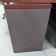  Used Gray and Mahogany Lateral File Cabinet by Global