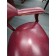 Used Burgundy Faux Leather Side Chair 