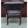 Used Faux Leather Rolling Side Chair