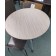 Used Round Wood Grain Veneer Table