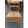Vintage Oak Ladder-Back School Chair