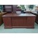 Used Mahogany Double Pedestal Desk