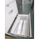 Used Metal Lateral File Cabinet, White