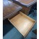 Used Walnut Executive Desk with Curved Legs