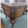 Used Walnut Executive Desk with Curved Legs