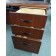 Used Bowfront Executive Desk and Credenza Set