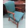 Used Victorian Armchair, Kelly Green