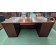Used Executive Desk and Credenza Set by Steelcase