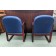 Used Guest Chair, Blue 