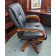 Used Black Faux Leather Executive Chair