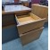 Used Woodgrain Laminate Single Pedestal Desk by HON