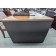 Used Honey Maple and Gray Executive Desk