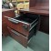 Used L-Shaped Desk with Bookcase Hutch