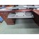 Used L-Shaped Desk  Standing Desk Converter sold separately