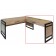 Mason Return for Open L Desk by Martin Furniture, Monarca, RETURN ONLY