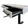 Mason Sit Stand Desk by Martin Furniture, Concrete