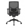 OfficeSource Starlight High Back Luxe Task Chair with Black Frame and Seat Slider