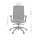OfficeSource Starlight High Back Luxe Task Chair with Black Frame and Seat Slider